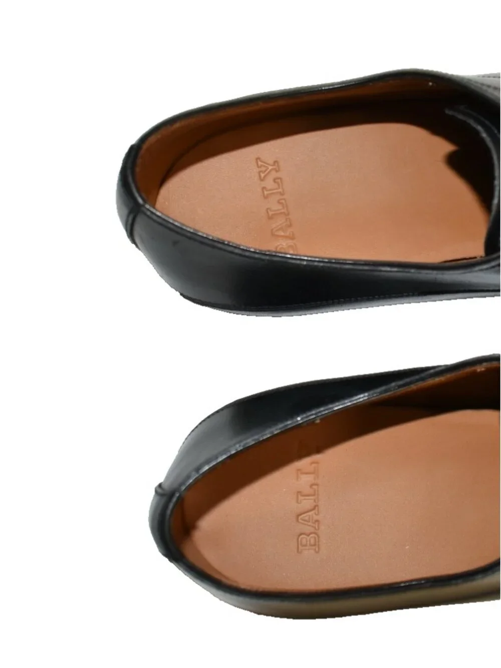 New! Bally Men's Lantel Leather Plain Toe Oxfords Black Size 10 D US DD40